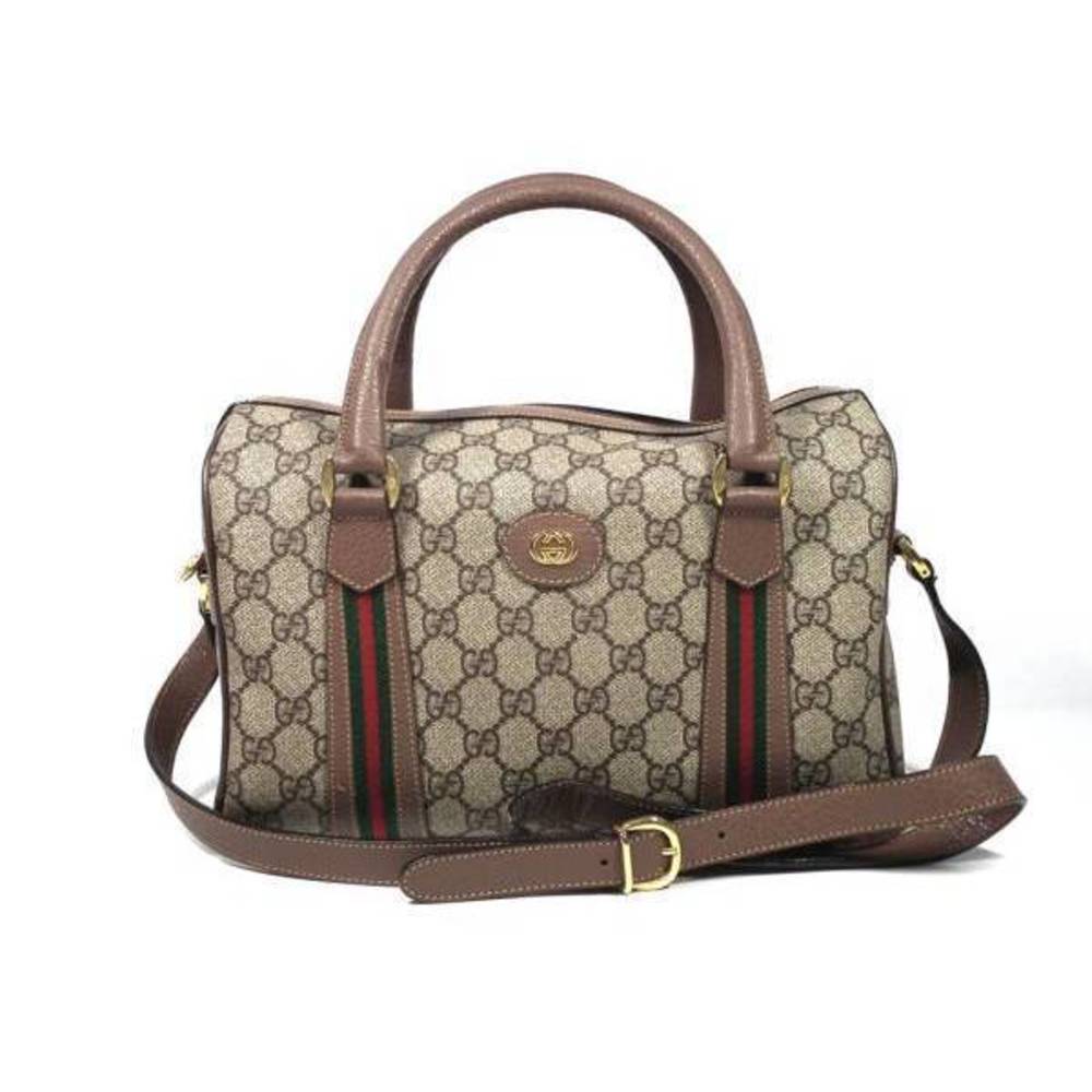Gucci Shoulder Bag Handbag Antique GG Mini Plus